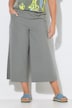 3/4 leichte Cotton Culotte, Gummibund