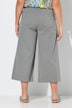 3/4 leichte Cotton Culotte, Gummibund