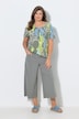 3/4 leichte Cotton Culotte, Gummibund