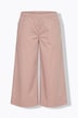 3/4 leichte Cotton Culotte, Gummibund