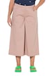 Široké kalhoty, 3/4 délka, pružný pas