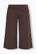 3/4 leichte Cotton Culotte, Gummibund