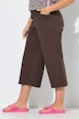 3/4 leichte Cotton Culotte, Gummibund