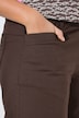 3/4 leichte Cotton Culotte, Gummibund