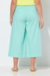 3/4 leichte Cotton Culotte, Gummibund
