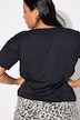 INTENSE Rhinestone Lettering Short Sleeve Tee