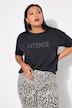INTENSE Rhinestone Lettering Short Sleeve Tee