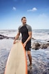 JAY-PI svømmeskjorte, FLEXNAMIC®, strandtøy, halvermet, UV-beskyttelse 30+, QuickDry, opp til 7 XL