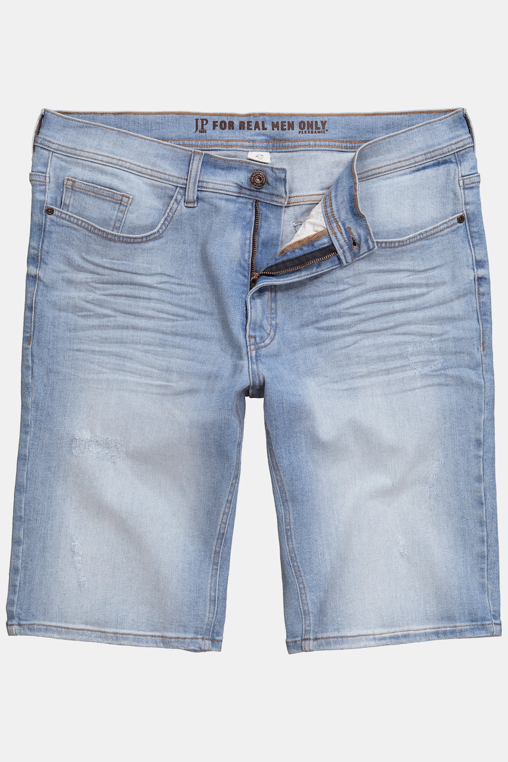 JP1880 Jeans-Bermuda FLEXNAMIC®, Denim, Straight Fit, 5-Pocket, bis Gr. 72