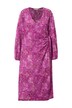 Paisley Long Sleeve Wrap Dress