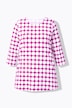 Polka Dot Pima Cotton 3/4 Sleeve Tee
