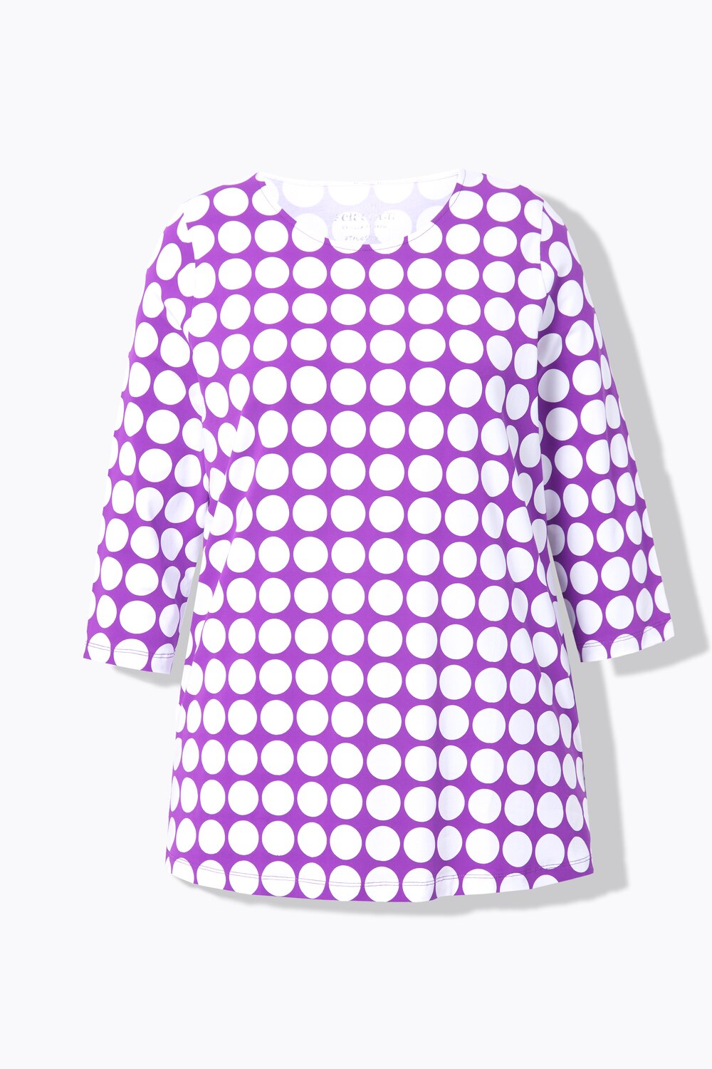 Stora storlekar Shirt, Dam, lila, storlek: 50/52, Bomull, Ulla Popken