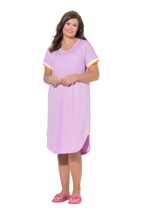 Košilové šaty, výstřih do V, OEKO-TEX MIG