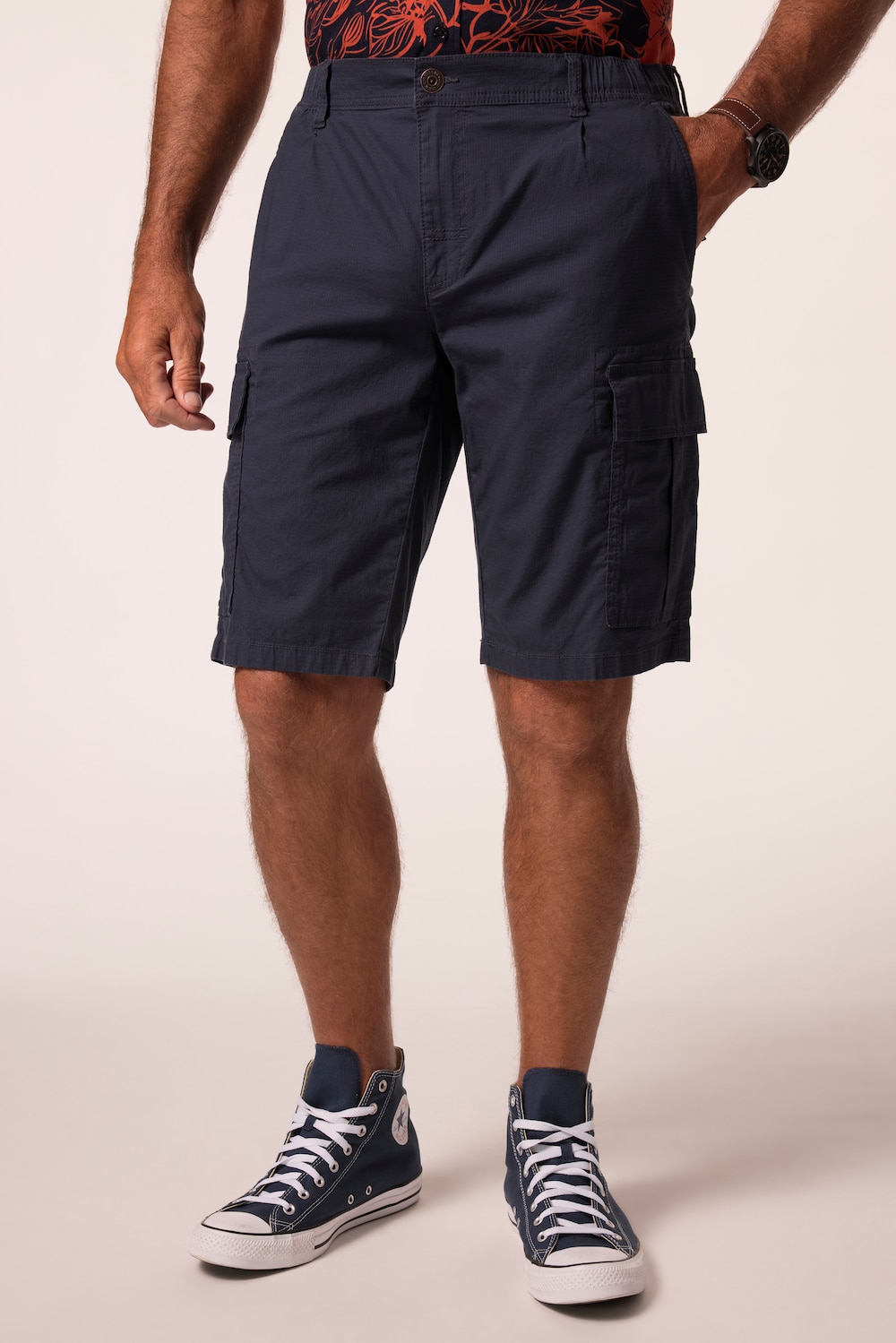 JP1880 Cargobermuda, Lightweight, Ripstop-Qualität, viele Taschen, bis Gr. 72