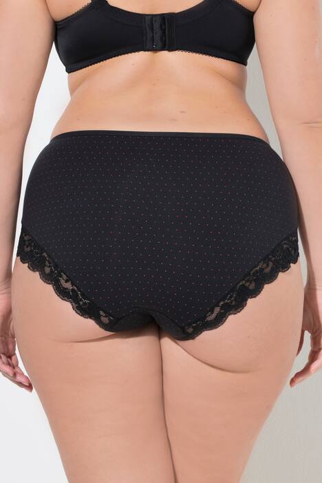 Kantoorslips, set van 3, kanten randen, voor lang zitten