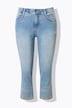 Slim jeans, 7/8, franjezoom