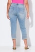 Slim jeans, 7/8, franjezoom