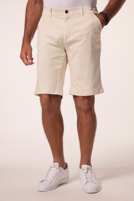 Bermuda chino JP1880 con FLEXNAMIC® e davanti liscio, fino alla tg. 72