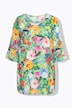 Tunika, A-Linie, Alloverdruck, 3/4-Ärmel