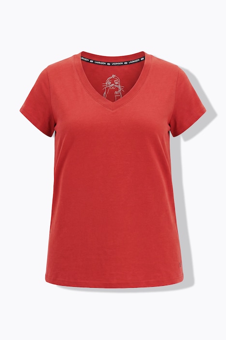T-Shirt, V-Ausschnitt, 1/2 Arm, OEKO-TEX Made in Green