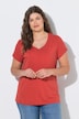 T-Shirt, V-Ausschnitt, 1/2 Arm, OEKO-TEX Made in Green