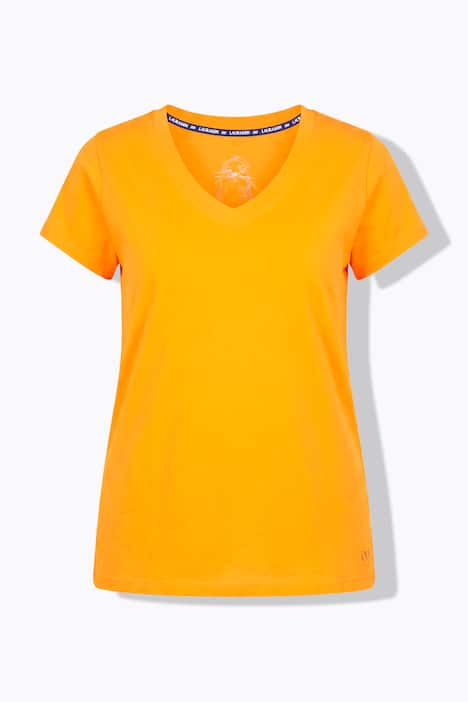 T-shirt, V-hals, halflange mouw, OEKO-TEX Made in Green