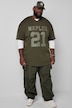 Cargohose, Baggy Fit, Elastikbund, bis 72
