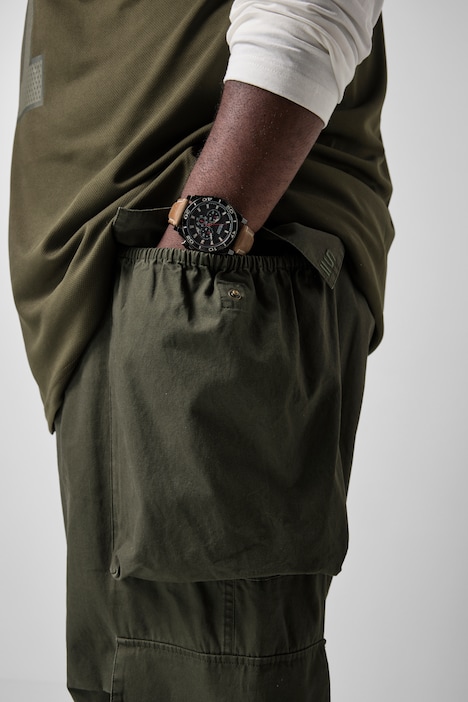 Cargohose, Baggy Fit, Elastikbund, bis 72