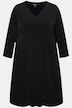 Matte Jersey Empire V-Neck Swing Tunic