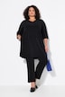 Matte Jersey Empire V-Neck Swing Tunic