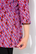 Camiseta, estampada, forma en A, cuello redondo, mangas 3/4