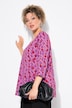 Camiseta, estampada, forma en A, cuello redondo, mangas 3/4