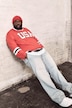 Jean STHUGE en denim délavé, coupe Baggy Fit, 5 poches – jusqu'au 74
