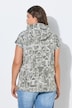 Hoodie-Shirt, Kapuze, Halbarm