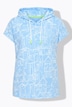 Hoodie-Shirt, Kapuze, Halbarm