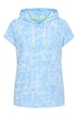 Mikina s kapucí, krátké rukávy
