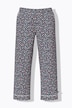 Ditsy Floral Elastic Waist Pajama Pants