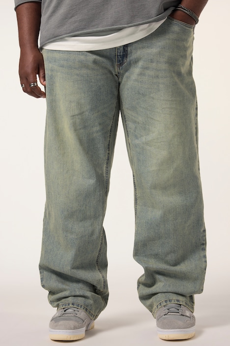 STHUGE Jeans, Baggy Fit, 5-Pocket, Vintage Look, til str. 72