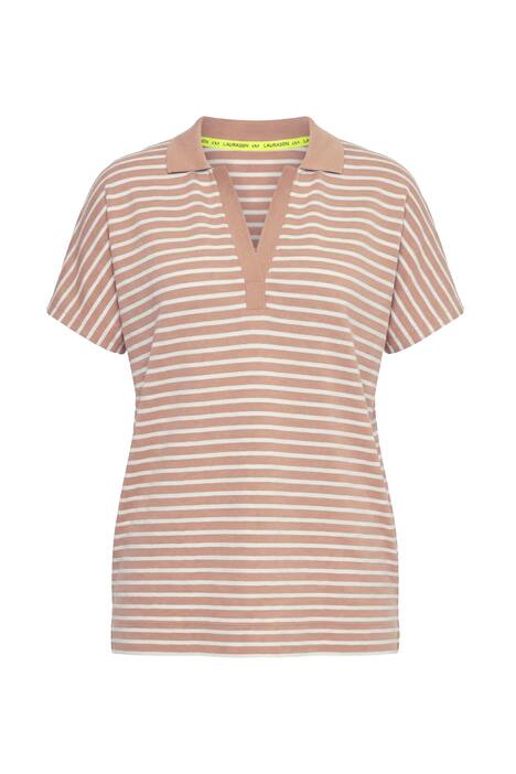 Polokošile, pruhy, polo límeček, krátké rukávy