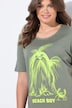 T-shirt, ronde hals, halflange mouw, OEKO-TEX Made in Green