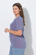 Ringelshirt, Rundhals, 1/2-Arm