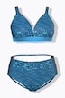 Bikini, vissen, zonder zachte cups, verstelbare bandjes