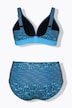Bikini, vissen, zonder zachte cups, verstelbare bandjes
