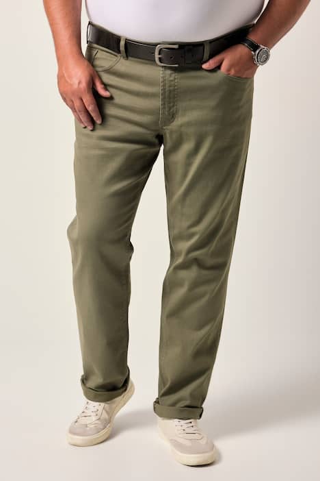 Jean coloré Men+ ventre confort, coupe Regular Fit 5 poches - jusqu'au 72