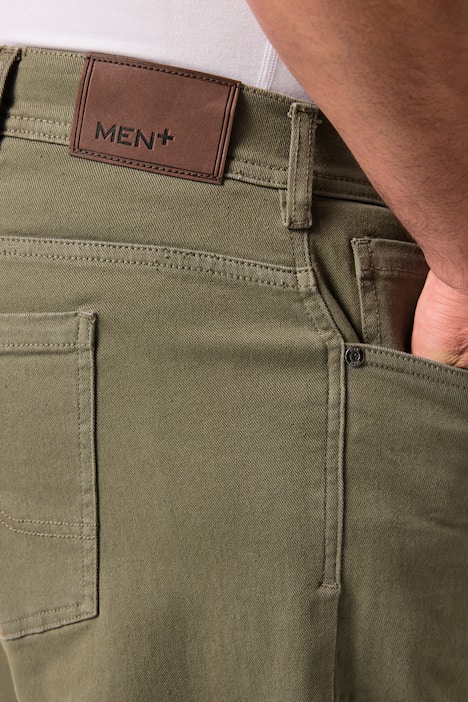 Jean coloré Men+ ventre confort, coupe Regular Fit 5 poches - jusqu'au 72