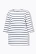 Długa koszulka w paski, długi rękaw, dekolt w łódkę, OEKO-TEX