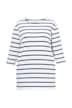 Pruhované tričko, dlouhé rukávy, lodičkový výstřih, OEKO-TEX