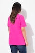 Decorative Seam Short Sleeve A-Line Tee