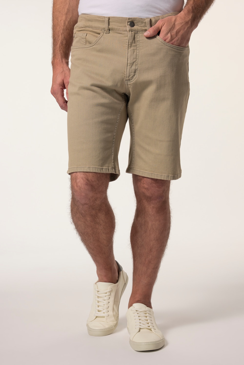 Boston Park Colorjeans-Bermuda, 5-Pocket, Dehnbund, bis 72
