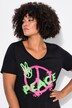 T-Shirt, A-Linie, PEACE-Motiv